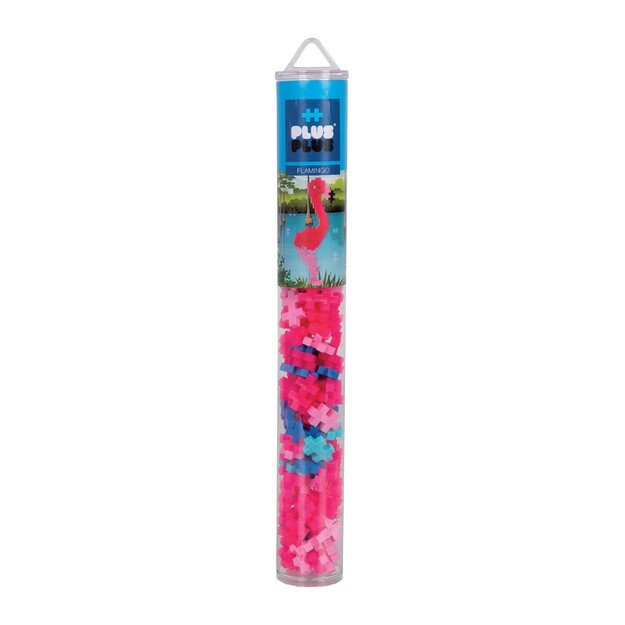 Plus-Plus - Flamingo / 100 pcs Tube (4242)
