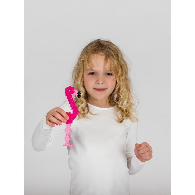 Plus-Plus - Flamingo / 100 pcs Tube (4242)