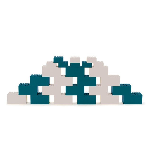 Dantoy - Building Blocks - Blue and Gray (6993)