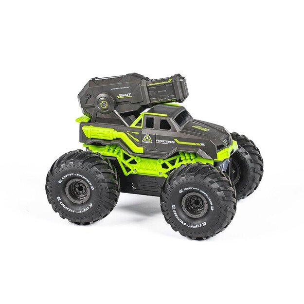 TEC-TOY - Water Shooting R/C car 2,4GHz, 7,4V 500mAh - Green (534646)