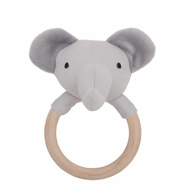 Jabadabado - Rattle ring elephant - (JA-N0111)