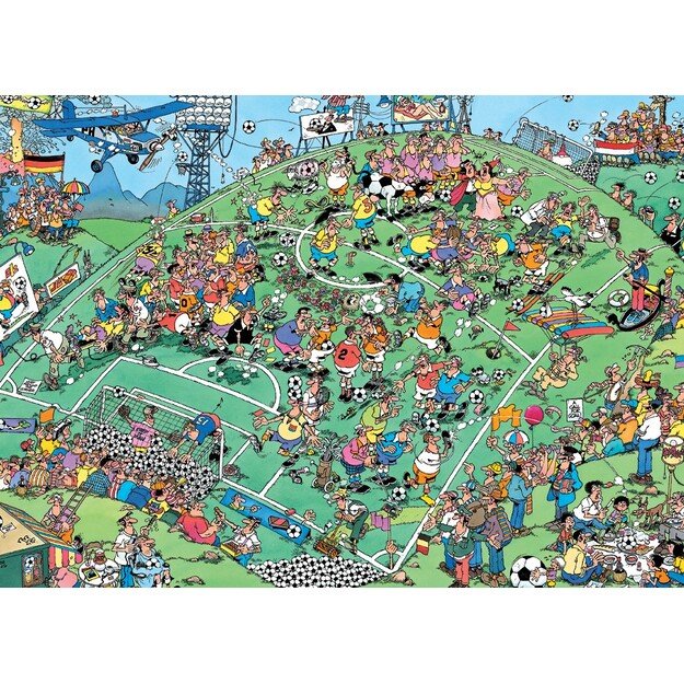 Jan Van Haasteren - EM Football (1000 pieces)