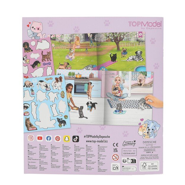 Topmodel - Stickerworld KITTY and DOGGY - (0413571)