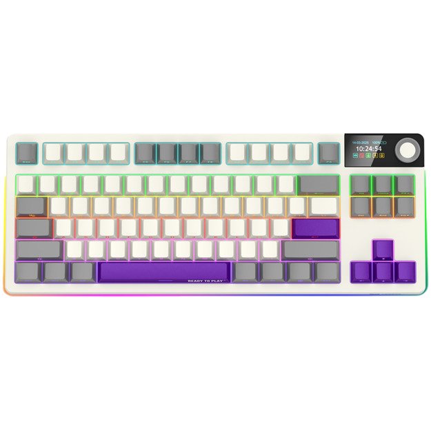 Gaming Keyboard LORGAR LRG-KBP70TKLW-RT-US 1