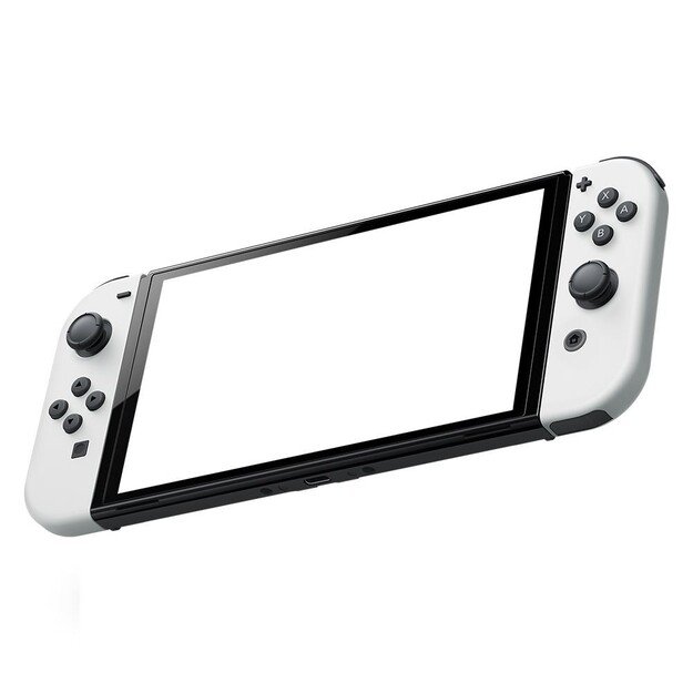 Nintendo Switch OLED Console with Joy-Con Black & White