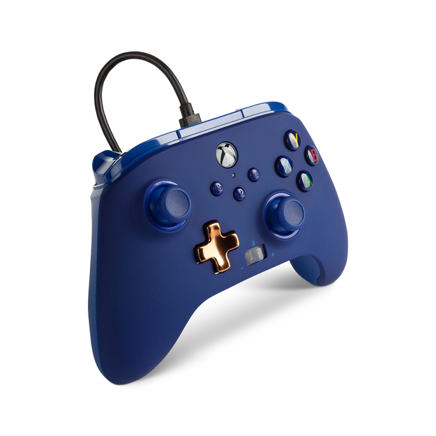 PowerA Enhanced Wired Controller - Xbox Series X/S - Midnight Blue