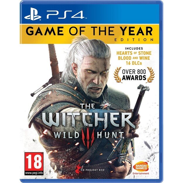 The Witcher III (3): Wild Hunt (Game of The Year Edition)

  - PlayStation 4
