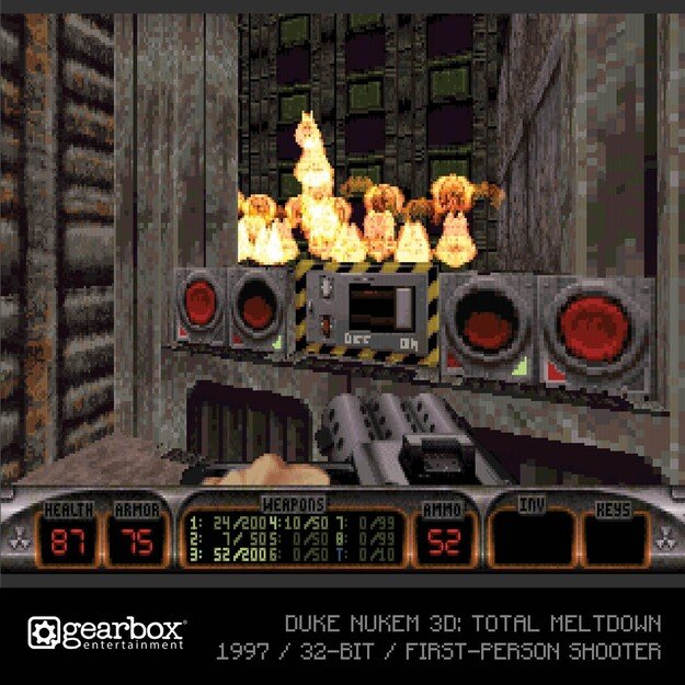 BLAZE Evercade Red Cart 33 – Duke Nukem Col. 1
      
        - BLAZE TAB Plus