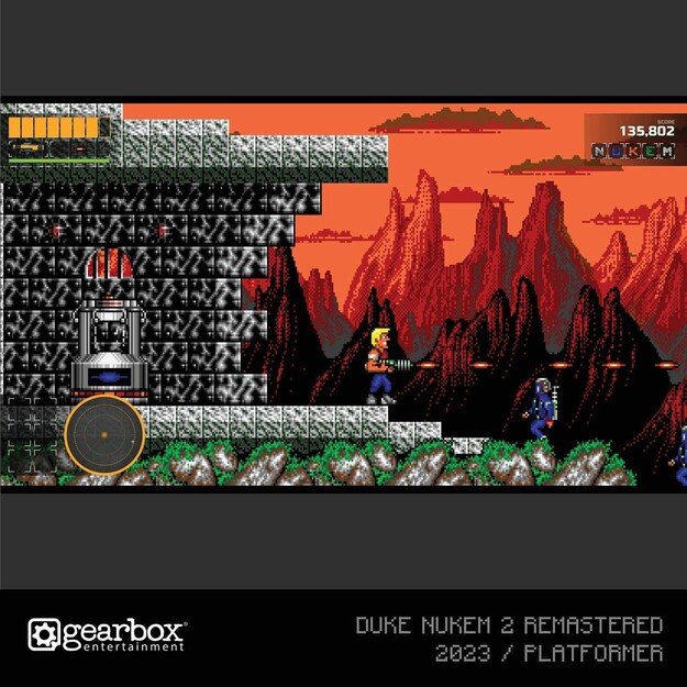 BLAZE Evercade Red Cart 33 – Duke Nukem Col. 1
      
        - BLAZE TAB Plus