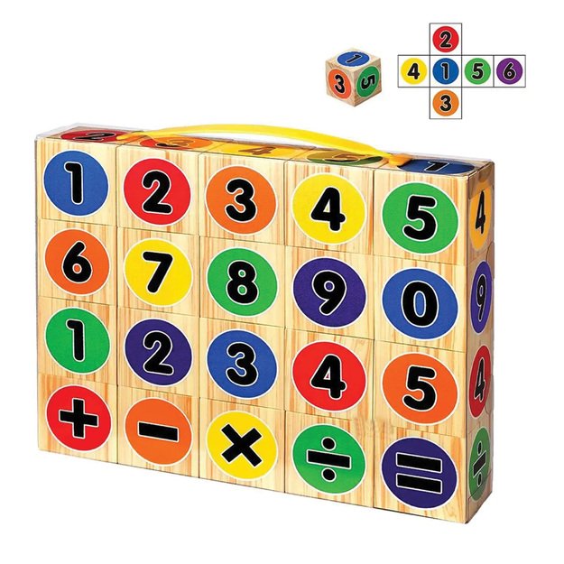 MOKOMIEJI PUTPLOMBO KALADĖLIAI VAIKAMS MATEMATIKOS MOKYMUI 20 DALIŲ 4