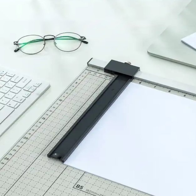 METALOWA GILOTYNA DO CIĘCIA PAPIERU PRECYZYJNA OBCINARKA WZMOCNIONA A4 B7 12
