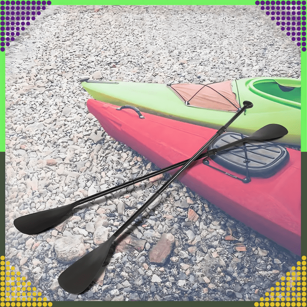 Składane Wiosło Kajakowe do Deski SUP 2w1 Regulowane 4-Częściowe 210 cm Pro 12