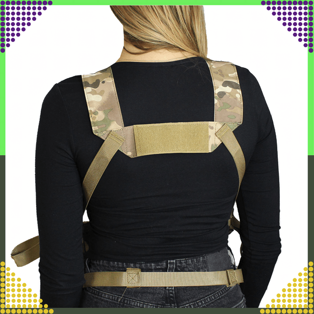 Kamizelka Taktyczna Wosjkowa Ochronna Molle Lekka Airsoft Zasobnik Asg 8
