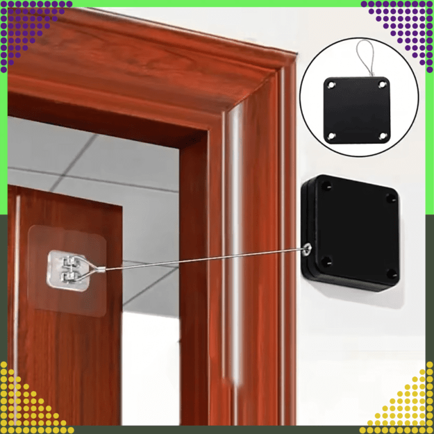 Self-adhesive Door Closer Roll Up Cable Closer 500g