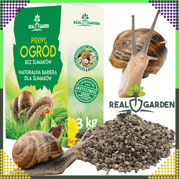 Środek Preparat Odstraszacz na Ślimaki Przeciwko Ślimakom 3 kg 16