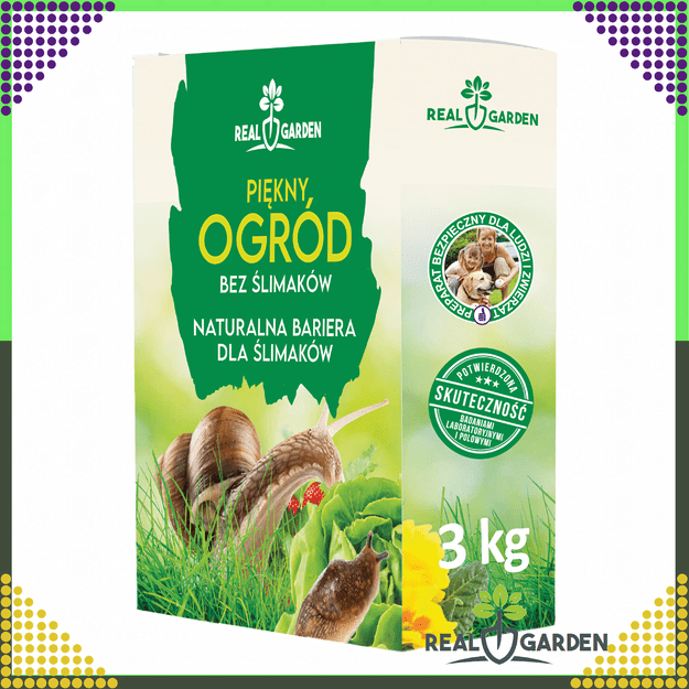 Środek Preparat Odstraszacz na Ślimaki Przeciwko Ślimakom 3 kg 17