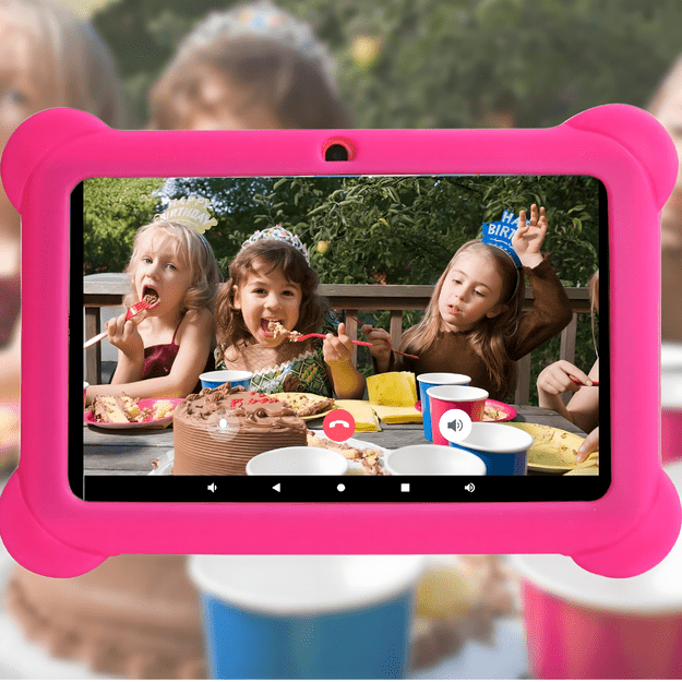 Tablet Edukacyjny 7  dla Dzieci do Nauki Zabawy Gier Bajek Android WiFi Etui 8