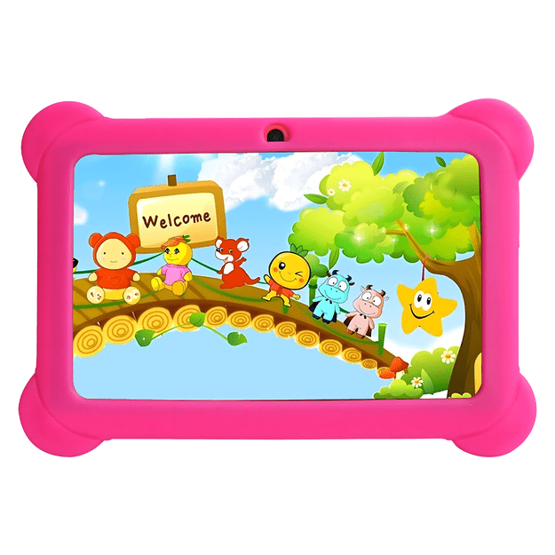 Tablet Edukacyjny 7  dla Dzieci do Nauki Zabawy Gier Bajek Android WiFi Etui 2