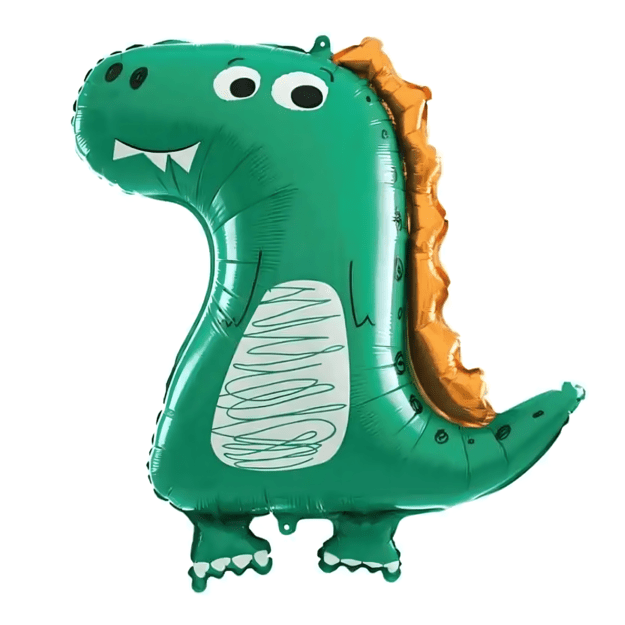 Dinosaur Birthday Balloons Set for Birthdays, Parties, 5 pcs