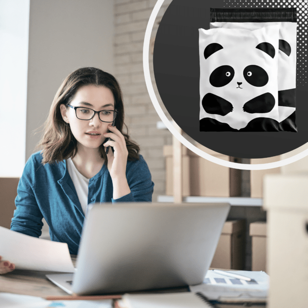 FOLIOPAKI KURIERSKIE MOCNE KOPERTY FOLIOWE 255x370 PANDA 50szt 2