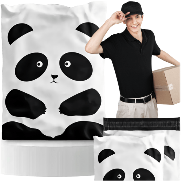 FOLIOPAKI KURIERSKIE MOCNE KOPERTY FOLIOWE 255x370 PANDA 50szt 23