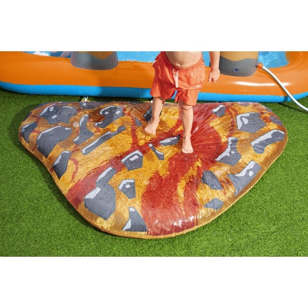 Bestway 53069 Plac Zabaw Dmuchany Lawa ze Zjeżdzalnią 265x265x104 cm Duży 28