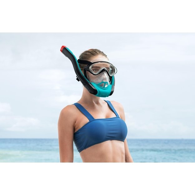 Bestway 24058 Maska do Nurkowania Pełnotwarzowa Maska ​​Do Snorkelingu L/XL 7