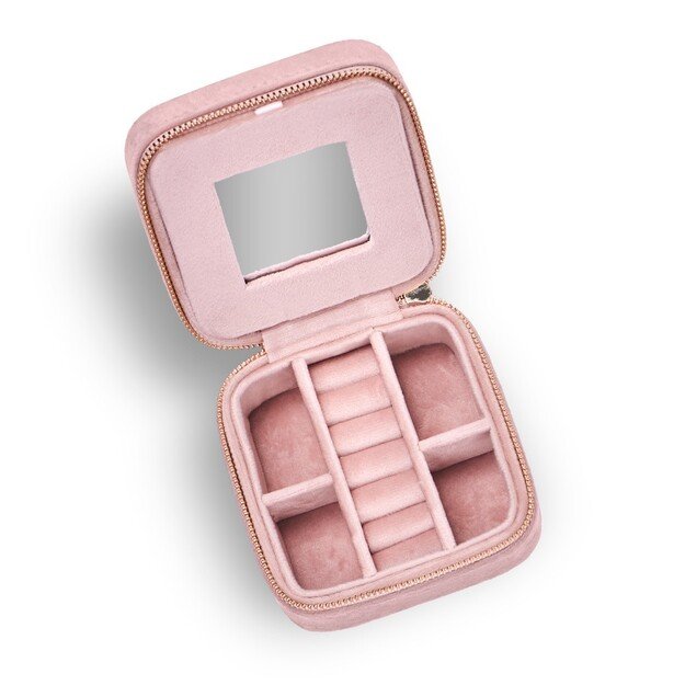 Gillian Jones - Jewelry box - Rose velour