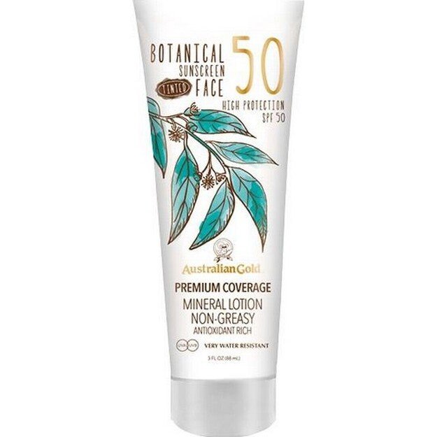 Australian Gold - Botanical Tinted Face Cream SPF 50 88 ml - Medium/Tan