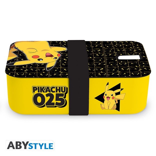 POKEMON Bento Box - Pikachu - 19 x 12.3 x 6.6 cm