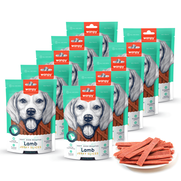 wanpy - Soft Lamb Jerky Slices - 100g 1