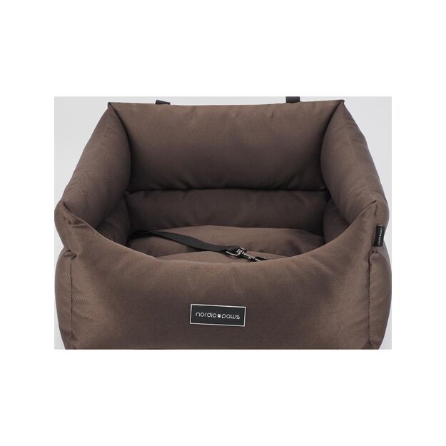 Nordic paws - Berta Carseat - Brown - 50 x 45 x 30 cm