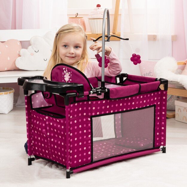 Bayer - Multifunctional bed for dolls up to 46 cm (62667AA)