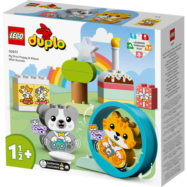 LEGO Duplo - My First Puppy & Kitten With Sounds (10977) 2
