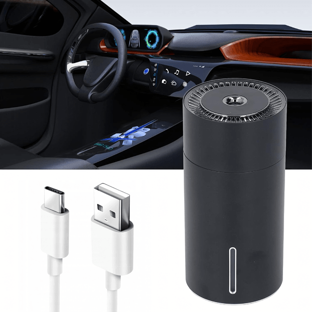Nawilżacz Powietrza Samochodowy Mini Dyfuzor Zapachowy USB Bezprzewodowy  22