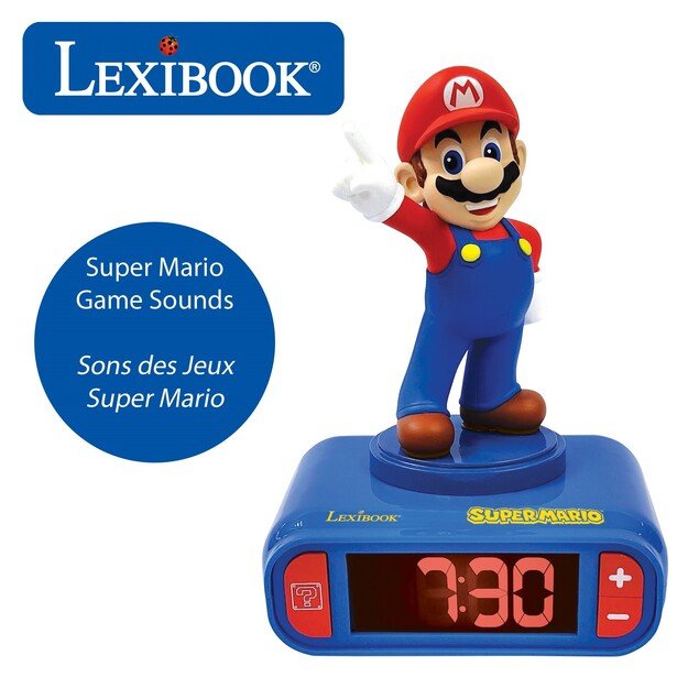 Lexibook - Super Mario - Alarm Clock 3D (RL800NI)