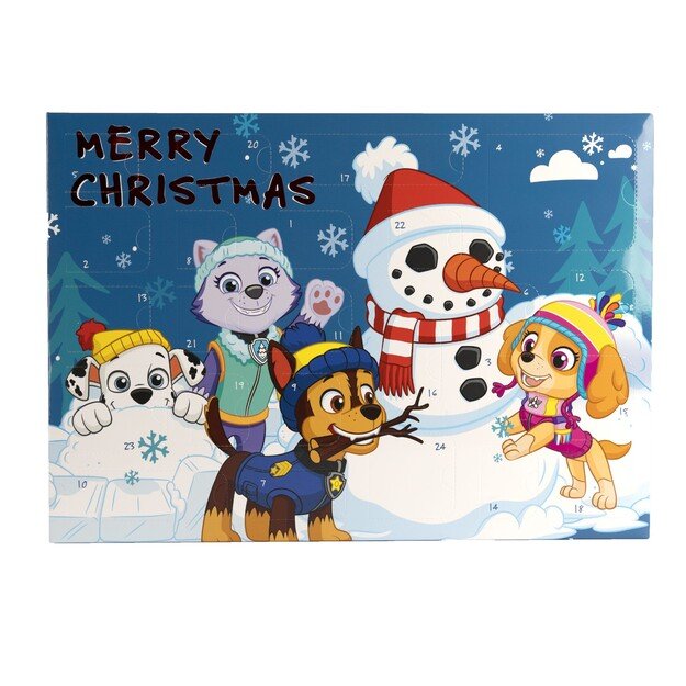 Paw Patrol - Christmas calendar - (LI-J-PPTR8025)