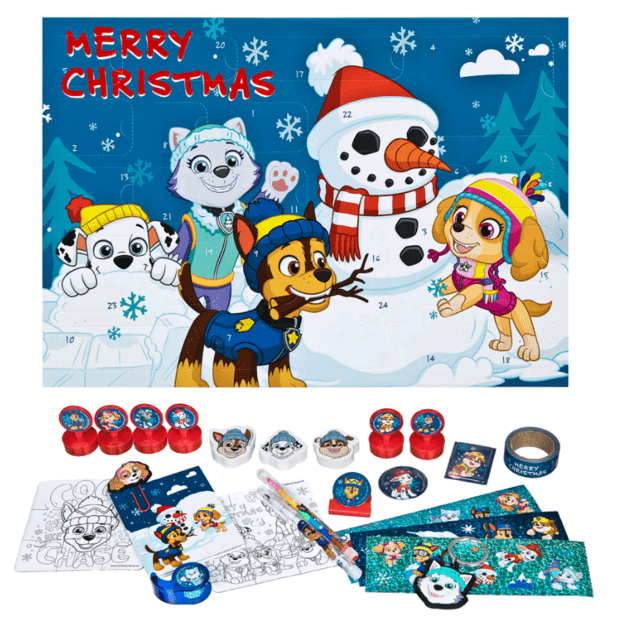 Paw Patrol - Christmas calendar - (LI-J-PPTR8025)