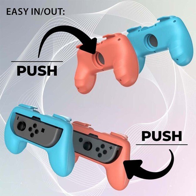 Subsonic - Joy-Cons comfort grip Switch & Switch 2 4