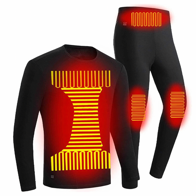 Termoveļas apsildāmo termoapģērbu komplekts 2XL