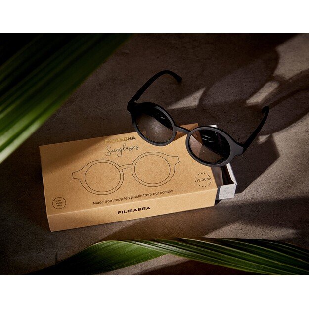 Filibabba - Kids sunglasses in recycled plastic 4-7 years - Black - (FI-03221)