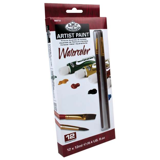Royal & Langnickel - Watercolor 12 Color Pack w/ Bonus Brushes (304003)