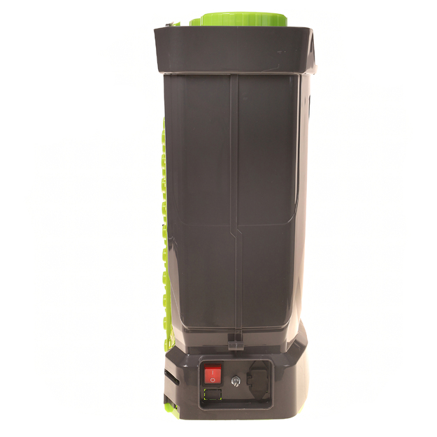 Kuprinės tipo purkštuvas su belaidžiu elektriniu purkštuvu, 16 l talpos rinkiniu