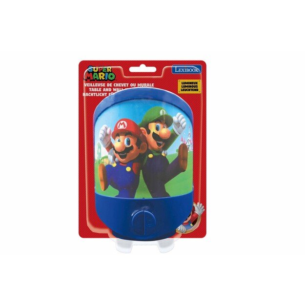 Lexibook - Super Mario Wall & Table Nightlight (NLJ20NI)