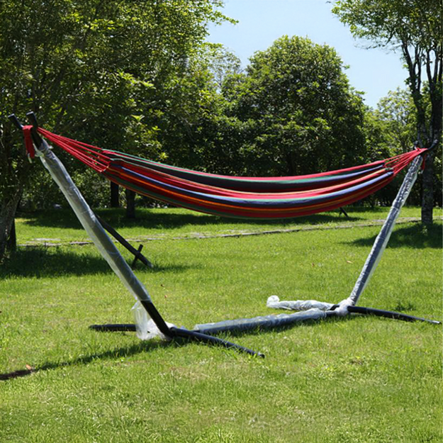 Dārza šūpuļtīkls ar rāmi, liels šūpuļtīkla rāmja komplekts, šūpuļtīkla statīvs