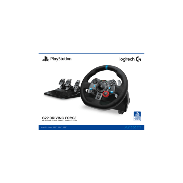 Logitech - G29 Driving Force PS3/PS4/PS5 + Astro A10 Headset Bundle