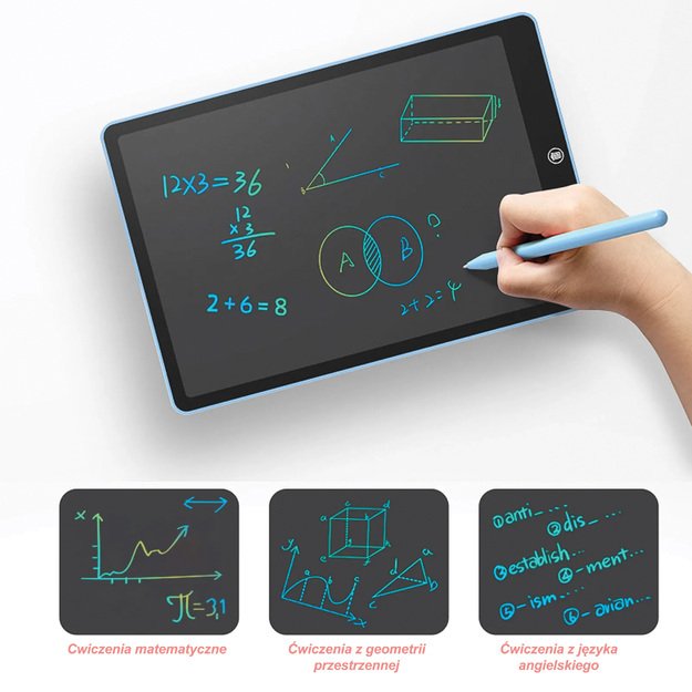 Tablet Graficzny do Rysowania Znikopis Tablica Notes dla Dzieci Multikolor 14