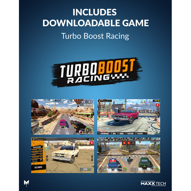 Maxx Tech - Turbo Boost Racing Kit - Nintendo Switch 1 & 2