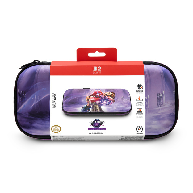 PowerA - Slim Case for Nintendo Switch 2 - Metroid Prime 4: Beyond - Officially Licensed