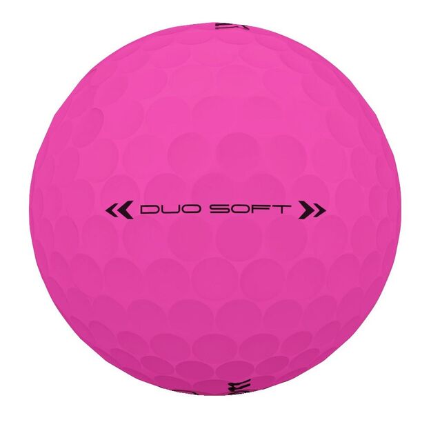 Wilson - Duo Soft Golf Ball Pink 12-ball